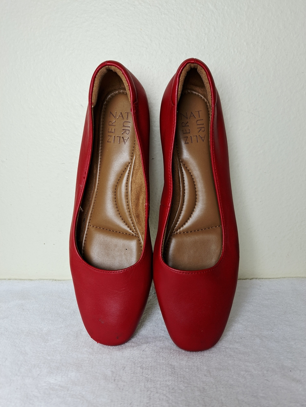 Naturalizer Red Women's Slip-On Ballet Flats